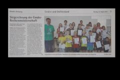 Zeitungsausschnitte